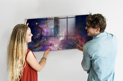Tableau mural magnétique Monde galactique