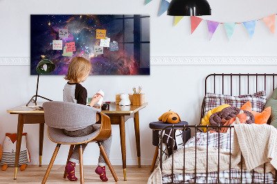 Tableau mural magnétique Monde galactique