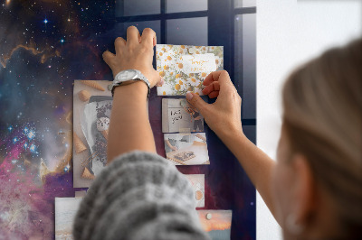 Tableau mural magnétique Monde galactique