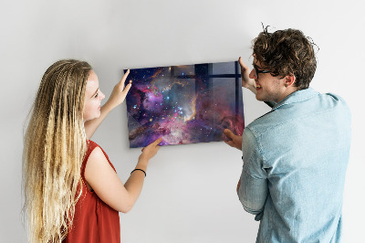 Tableau mural magnétique Monde galactique