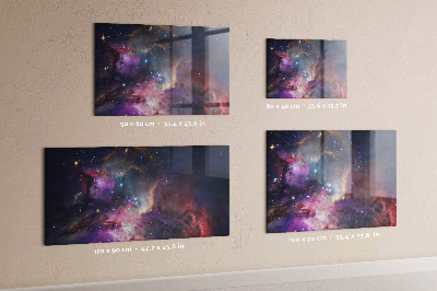 Tableau mural magnétique Monde galactique