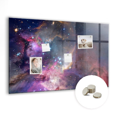 Tableau mural magnétique Monde galactique