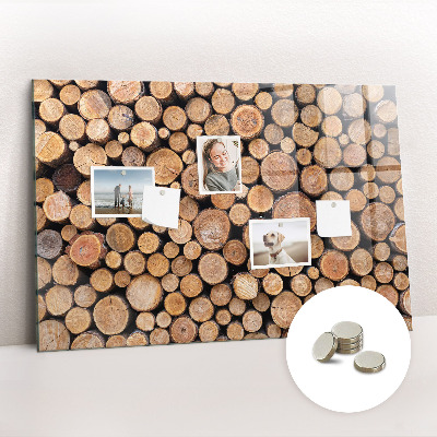 Tableau aimanté horizontal cernes des arbres