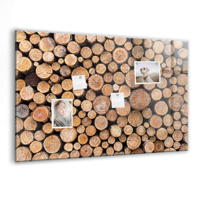 Tableau aimanté horizontal cernes des arbres