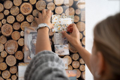 Tableau aimanté horizontal cernes des arbres