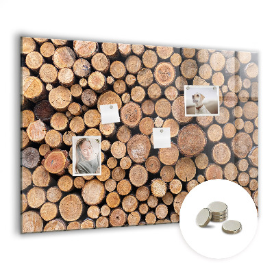 Tableau aimanté horizontal cernes des arbres