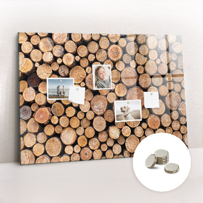 Tableau aimanté horizontal cernes des arbres
