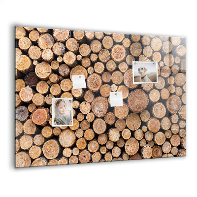 Tableau aimanté horizontal cernes des arbres