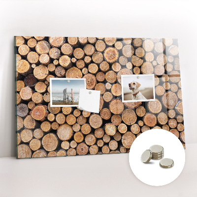 Tableau aimanté horizontal cernes des arbres