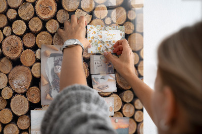 Tableau aimanté horizontal cernes des arbres