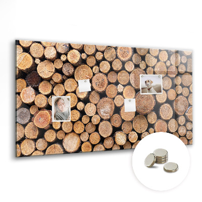 Tableau aimanté horizontal cernes des arbres