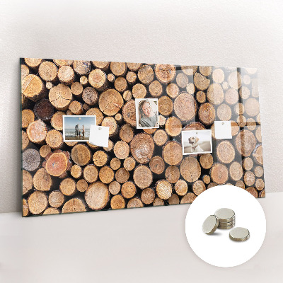 Tableau aimanté horizontal cernes des arbres
