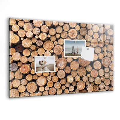 Tableau aimanté horizontal cernes des arbres