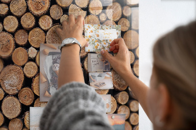 Tableau aimanté horizontal cernes des arbres