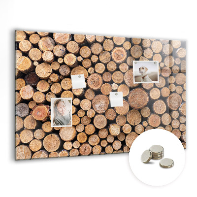 Tableau aimanté horizontal cernes des arbres
