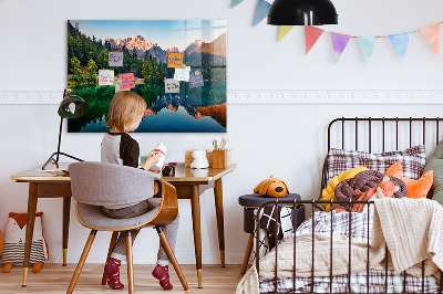 Tableau mural magnétique Paysage lacustre