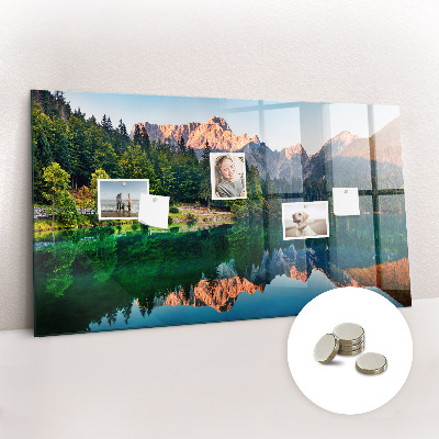Tableau mural magnétique Paysage lacustre
