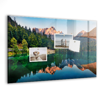Tableau mural magnétique Paysage lacustre
