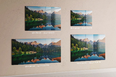 Tableau mural magnétique Paysage lacustre