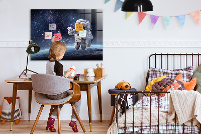 Tableau magnétique enfant Astronaute