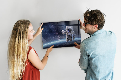 Tableau magnétique enfant Astronaute