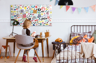 Tableau magnétique enfant Images croquis