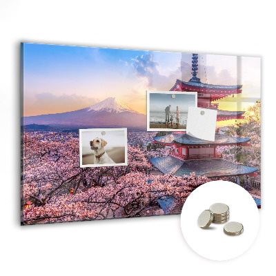 Tableau mural magnétique construction japonaise