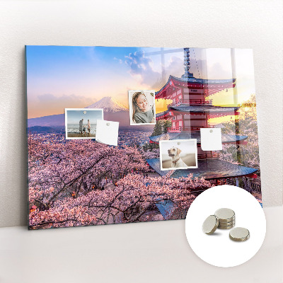 Tableau mural magnétique construction japonaise