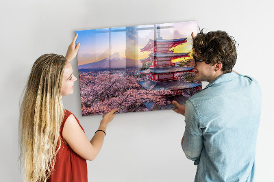 Tableau mural magnétique construction japonaise