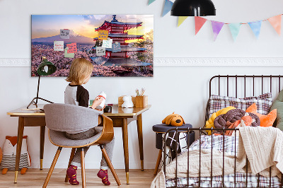 Tableau mural magnétique construction japonaise