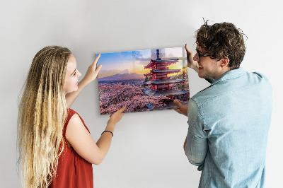 Tableau mural magnétique construction japonaise