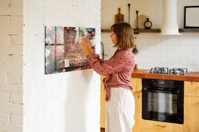 Tableau mural magnétique Planche de cuisson