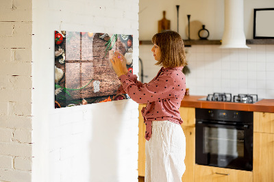 Tableau mural magnétique Planche de cuisson