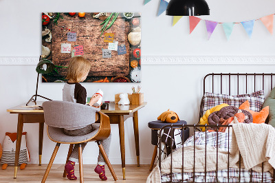 Tableau mural magnétique Planche de cuisson