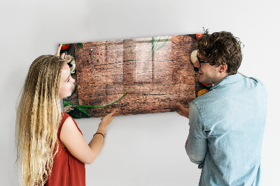 Tableau mural magnétique Planche de cuisson