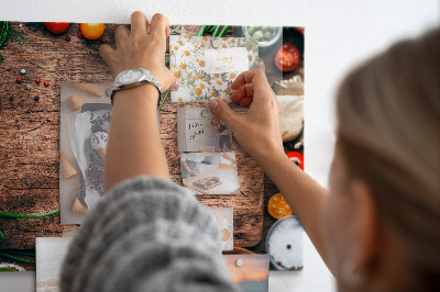 Tableau mural magnétique Planche de cuisson