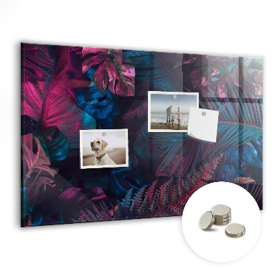 Tableau pour magnet Fleurs exotiques