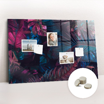 Tableau pour magnet Fleurs exotiques
