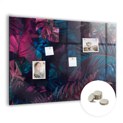 Tableau pour magnet Fleurs exotiques