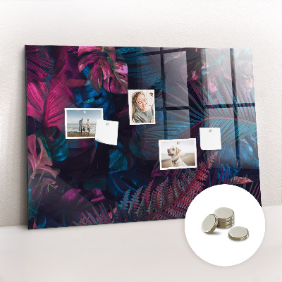 Tableau pour magnet Fleurs exotiques