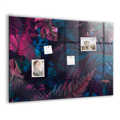 Tableau pour magnet Fleurs exotiques
