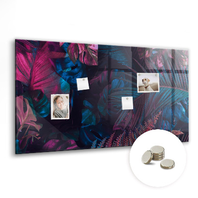 Tableau pour magnet Fleurs exotiques