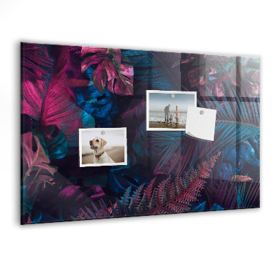 Tableau pour magnet Fleurs exotiques