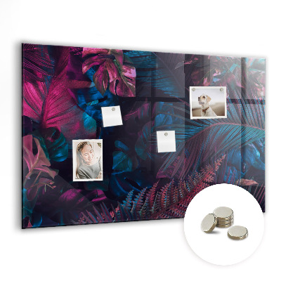 Tableau pour magnet Fleurs exotiques
