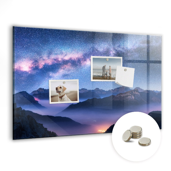 Tableau aimanté horizontal Voie lactée