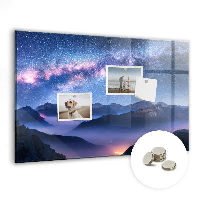 Tableau aimanté horizontal Voie lactée