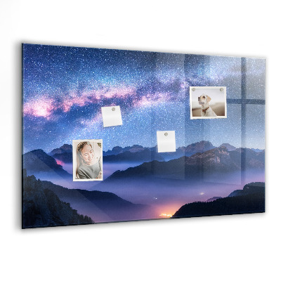 Tableau aimanté horizontal Voie lactée