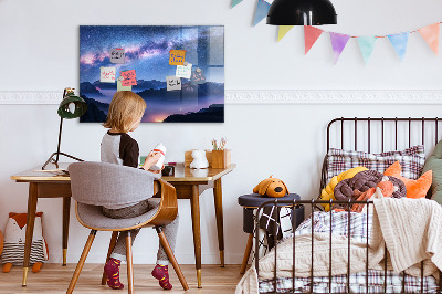 Tableau aimanté horizontal Voie lactée