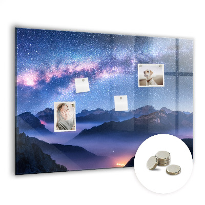 Tableau aimanté horizontal Voie lactée