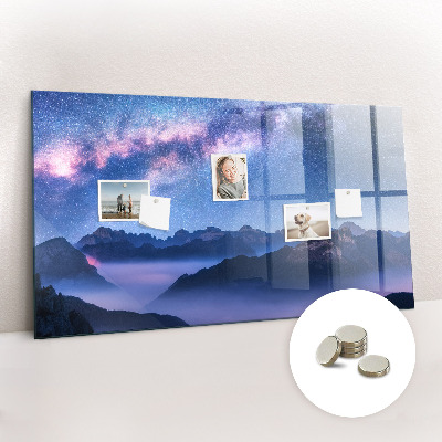 Tableau aimanté horizontal Voie lactée